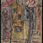 Władysław Kozioł | Nr ewid. 0313 | wym. 30,8x43,3 cm, technika: gwasz, papier Władysław Kozioł | Nr ewid. 0313 | wym. 30,8x43,3 cm, technika: gwasz, papier