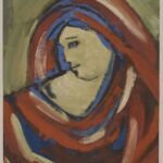 Władysław Kozioł | Nr ewid. 0320 | wym. 28,1x41,3 cm, technika: gwasz, papier Władysław Kozioł | Nr ewid. 0320 | wym. 28,1x41,3 cm, technika: gwasz, papier