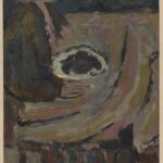 Władysław Kozioł | Nr ewid. 0335 | wym. 60x27,5 cm, technika: gwasz, papier Władysław Kozioł | Nr ewid. 0335 | wym. 60x27,5 cm, technika: gwasz, papier