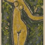 Władysław Kozioł | Nr ewid. 0336 | wym. 63x44 cm, technika: tempera, karton Władysław Kozioł | Nr ewid. 0336 | wym. 63x44 cm, technika: tempera, karton