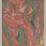 Władysław Kozioł | Nr ewid. 0337 | wym. 60x27,5 cm, technika: gwasz, papier Władysław Kozioł | Nr ewid. 0337 | wym. 60x27,5 cm, technika: gwasz, papier