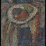Władysław Kozioł | Nr ewid. 0352 | wym. 63x44 cm, technika: tempera, karton Władysław Kozioł | Nr ewid. 0352 | wym. 63x44 cm, technika: tempera, karton