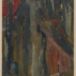 Władysław Kozioł | Nr ewid. 0353 | wym. 60x27,5 cm, technika: gwasz, papier Władysław Kozioł | Nr ewid. 0353 | wym. 60x27,5 cm, technika: gwasz, papier