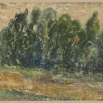 Władysław Kozioł | Nr ewid. 0354 | wym. 63x44 cm, technika: tempera, karton Władysław Kozioł | Nr ewid. 0354 | wym. 63x44 cm, technika: tempera, karton