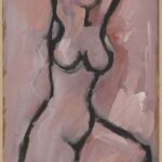 Władysław Kozioł | Nr ewid. 0357 | wym. 63x44 cm, technika: tempera, karton Władysław Kozioł | Nr ewid. 0357 | wym. 63x44 cm, technika: tempera, karton
