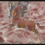 Władysław Kozioł | Nr ewid. 0364 | wym. 60x27,5 cm, technika: gwasz, papier Władysław Kozioł | Nr ewid. 0364 | wym. 60x27,5 cm, technika: gwasz, papier