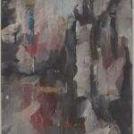 Władysław Kozioł | Nr ewid. 0370 | wym. 60x27,5 cm, technika: gwasz, papier Władysław Kozioł | Nr ewid. 0370 | wym. 60x27,5 cm, technika: gwasz, papier