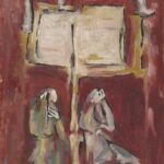 Władysław Kozioł | Nr ewid. 0371 | wym. 44,9x69,6 cm, technika: tempera, papier Władysław Kozioł | Nr ewid. 0371 | wym. 44,9x69,6 cm, technika: tempera, papier