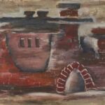 Władysław Kozioł | Nr ewid. 0375 | wym. 64,3x49,3 cm, technika: tempera, karton Władysław Kozioł | Nr ewid. 0375 | wym. 64,3x49,3 cm, technika: tempera, karton