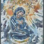 Władysław Kozioł | Nr ewid. 0381 | wym. 39x66,6 cm, technika: tempera, papier Władysław Kozioł | Nr ewid. 0381 | wym. 39x66,6 cm, technika: tempera, papier