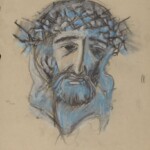 Władysław Kozioł | Nr ewid. 0385 | wym. 39x66,6 cm, technika: tempera, papier Władysław Kozioł | Nr ewid. 0385 | wym. 39x66,6 cm, technika: tempera, papier