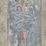 Władysław Kozioł | Nr ewid. 0387 | wym. 39x66,6 cm, technika: tempera, papier Władysław Kozioł | Nr ewid. 0387 | wym. 39x66,6 cm, technika: tempera, papier