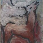 Władysław Kozioł | Nr ewid. 0392 | wym. 63x44 cm, technika: gwasz, papier Władysław Kozioł | Nr ewid. 0392 | wym. 63x44 cm, technika: gwasz, papier