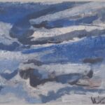 Władysław Kozioł | Nr ewid. 0395 | wym. 63x44 cm, technika: gwasz, papier Władysław Kozioł | Nr ewid. 0395 | wym. 63x44 cm, technika: gwasz, papier
