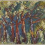 Władysław Kozioł | Nr ewid. 0398 | wym. 63x44 cm, technika: gwasz, papier Władysław Kozioł | Nr ewid. 0398 | wym. 63x44 cm, technika: gwasz, papier