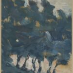 Władysław Kozioł | Nr ewid. 0401 | wym. 28,2x41,5 cm, technika: gwasz, papier Władysław Kozioł | Nr ewid. 0401 | wym. 28,2x41,5 cm, technika: gwasz, papier