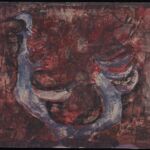 Władysław Kozioł | Nr ewid. 0407 | wym. 63x44 cm, technika: gwasz, papier Władysław Kozioł | Nr ewid. 0407 | wym. 63x44 cm, technika: gwasz, papier