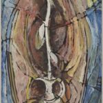 Władysław Kozioł | Nr ewid. 0409 | wym. 39x66,6 cm, technika: gwasz, papier Władysław Kozioł | Nr ewid. 0409 | wym. 39x66,6 cm, technika: gwasz, papier