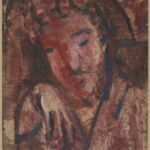 Władysław Kozioł | Nr ewid. 0422 | wym. 60x27,5 cm, technika: gwasz, papier Władysław Kozioł | Nr ewid. 0422 | wym. 60x27,5 cm, technika: gwasz, papier
