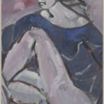 Władysław Kozioł | Nr ewid. 0425 | wym. 60x27,5 cm, technika: gwasz, papier Władysław Kozioł | Nr ewid. 0425 | wym. 60x27,5 cm, technika: gwasz, papier