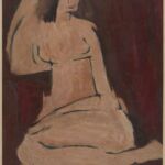 Władysław Kozioł | Nr ewid. 0428 | wym. 39x66,6 cm, technika: tempera, papier Władysław Kozioł | Nr ewid. 0428 | wym. 39x66,6 cm, technika: tempera, papier