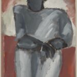 Władysław Kozioł | Nr ewid. 0429 | wym. 60x27,5 cm, technika: tempera, papier Władysław Kozioł | Nr ewid. 0429 | wym. 60x27,5 cm, technika: tempera, papier