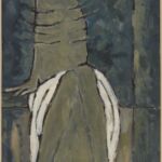 Władysław Kozioł | Nr ewid. 0430 | wym. 63x44 cm, technika: tempera, papier Władysław Kozioł | Nr ewid. 0430 | wym. 63x44 cm, technika: tempera, papier
