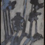 Władysław Kozioł | Nr ewid. 0435 | wym. 60x27,5 cm, technika: gwasz, papier Władysław Kozioł | Nr ewid. 0435 | wym. 60x27,5 cm, technika: gwasz, papier