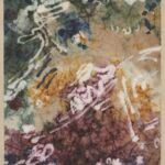 Władysław Kozioł | Nr ewid. 0443 | wym. 60x27,5 cm, technika: akwarela, gwasz, papier preparowany Władysław Kozioł | Nr ewid. 0443 | wym. 60x27,5 cm, technika: akwarela, gwasz, papier preparowany