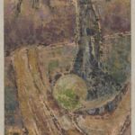 Władysław Kozioł | Nr ewid. 0453 | wym. 60x27,5 cm, technika: akwarela, papier preparowany Władysław Kozioł | Nr ewid. 0453 | wym. 60x27,5 cm, technika: akwarela, papier preparowany
