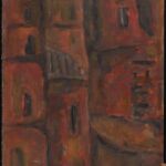 Władysław Kozioł | Nr ewid. 0470 | wym. 60x27,5 cm, technika: gwasz, papier Władysław Kozioł | Nr ewid. 0470 | wym. 60x27,5 cm, technika: gwasz, papier