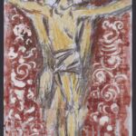 Władysław Kozioł | Nr ewid. 0478 | wym. 60x27,5 cm, technika: akwarela, gwasz, ołówek, papier Władysław Kozioł | Nr ewid. 0478 | wym. 60x27,5 cm, technika: akwarela, gwasz, ołówek, papier