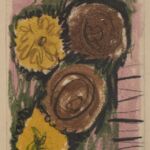 Władysław Kozioł | Nr ewid. 0482 | wym. 60x27,5 cm, technika: kredka żywiczna, papier Władysław Kozioł | Nr ewid. 0482 | wym. 60x27,5 cm, technika: kredka żywiczna, papier