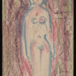 Władysław Kozioł | Nr ewid. 0484.1 | wym. 63x44 cm, technika: tempera, papier | Rok 1978 Władysław Kozioł | Nr ewid. 0484.1 | wym. 63x44 cm, technika: tempera, papier | Rok 1978