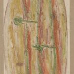 Władysław Kozioł | Nr ewid. 0485 | wym. 39x66,6 cm, technika: kredka, papier Władysław Kozioł | Nr ewid. 0485 | wym. 39x66,6 cm, technika: kredka, papier