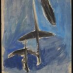 Władysław Kozioł | Nr ewid. 0490 | wym. 60x27,5 cm, technika: akwarela, papier Władysław Kozioł | Nr ewid. 0490 | wym. 60x27,5 cm, technika: akwarela, papier