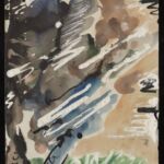 Władysław Kozioł | Nr ewid. 0497 | wym. 39x66,6 cm, technika: gwasz, akwarela, papier Władysław Kozioł | Nr ewid. 0497 | wym. 39x66,6 cm, technika: gwasz, akwarela, papier