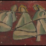Władysław Kozioł | Nr ewid. 0499 | wym. 39x66,6 cm, technika: gwasz, papier Władysław Kozioł | Nr ewid. 0499 | wym. 39x66,6 cm, technika: gwasz, papier