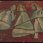 Władysław Kozioł | Nr ewid. 0499 | wym. 39x66,6 cm, technika: gwasz, papier Władysław Kozioł | Nr ewid. 0499 | wym. 39x66,6 cm, technika: gwasz, papier