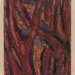 Władysław Kozioł | Nr ewid. 0501 | wym. 22,4x30,6 cm, technika: kredka żywiczna, papier Władysław Kozioł | Nr ewid. 0501 | wym. 22,4x30,6 cm, technika: kredka żywiczna, papier
