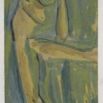 Władysław Kozioł | Nr ewid. 0504 | wym. 21,2x29,3 cm, technika: akwarela, papier Władysław Kozioł | Nr ewid. 0504 | wym. 21,2x29,3 cm, technika: akwarela, papier