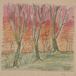 Władysław Kozioł | Nr ewid. 0505 | wym. 24,9x24,1 cm, technika: kredka, papier Władysław Kozioł | Nr ewid. 0505 | wym. 24,9x24,1 cm, technika: kredka, papier