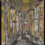 Władysław Kozioł | Nr ewid. 0506 | wym. 22,4x30,9 cm, technika: kredka żywiczna, papier Władysław Kozioł | Nr ewid. 0506 | wym. 22,4x30,9 cm, technika: kredka żywiczna, papier