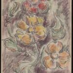 Władysław Kozioł | Nr ewid. 0507 | wym. 21,6x30,2 cm, technika: kredka, papier Władysław Kozioł | Nr ewid. 0507 | wym. 21,6x30,2 cm, technika: kredka, papier