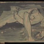 Władysław Kozioł | Nr ewid. 0508 | wym. 33,7x25,5 cm, technika: akwarela, papier Władysław Kozioł | Nr ewid. 0508 | wym. 33,7x25,5 cm, technika: akwarela, papier