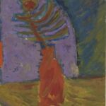 Władysław Kozioł | Nr ewid. 0516 | wym. 28,9x32,3 cm, technika: gwasz, papier Władysław Kozioł | Nr ewid. 0516 | wym. 28,9x32,3 cm, technika: gwasz, papier