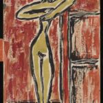 Władysław Kozioł | Nr ewid. 0517 | wym. 24,3x33,6 cm, technika: gwasz, papier Władysław Kozioł | Nr ewid. 0517 | wym. 24,3x33,6 cm, technika: gwasz, papier