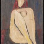 Władysław Kozioł | Nr ewid. 0519 | wym. 26x36,1 cm, technika: gwasz, papier Władysław Kozioł | Nr ewid. 0519 | wym. 26x36,1 cm, technika: gwasz, papier