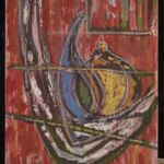 Władysław Kozioł | Nr ewid. 0520 | wym. 24,7x33,7 cm, technika: gwasz, papier Władysław Kozioł | Nr ewid. 0520 | wym. 24,7x33,7 cm, technika: gwasz, papier