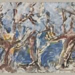 Władysław Kozioł | Nr ewid. 0550 | wym. 48,7x31,5 cm, technika: akwarela, gwasz, papier Władysław Kozioł | Nr ewid. 0550 | wym. 48,7x31,5 cm, technika: akwarela, gwasz, papier